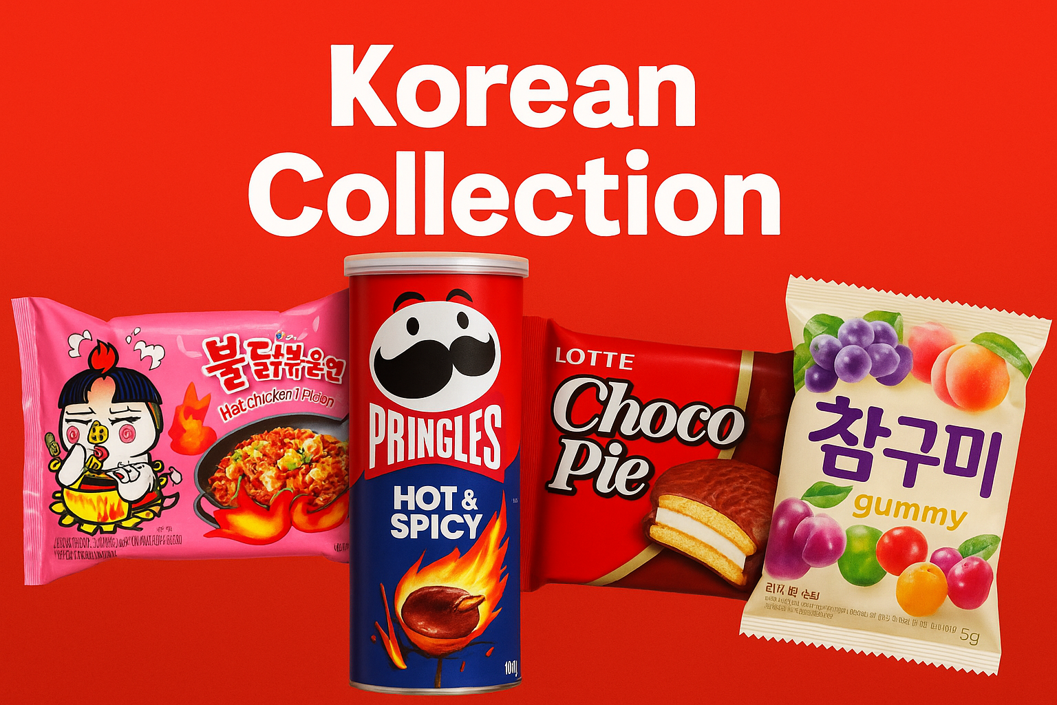 🇰🇷 Korean Snacks & Candy | Buy American Sweets, Chocolate & Drinks Online UK