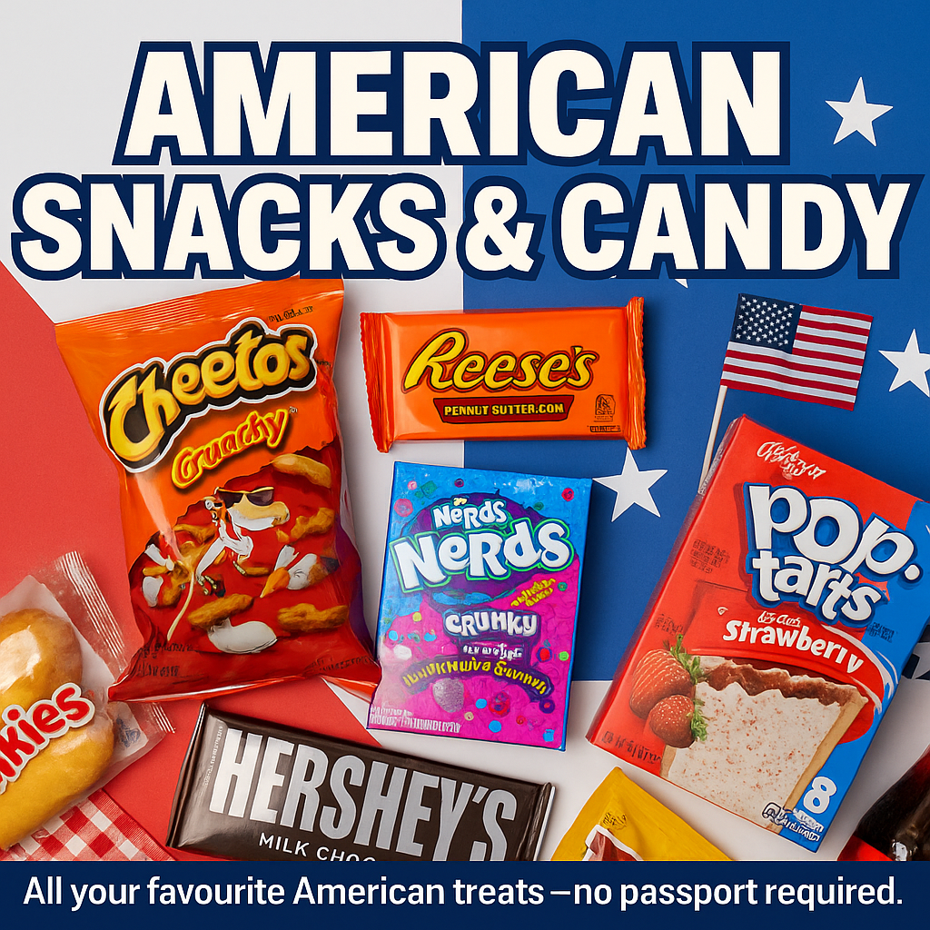 American Snacks & Candy | Buy American Sweets, Chocolate & Drinks Online UK
