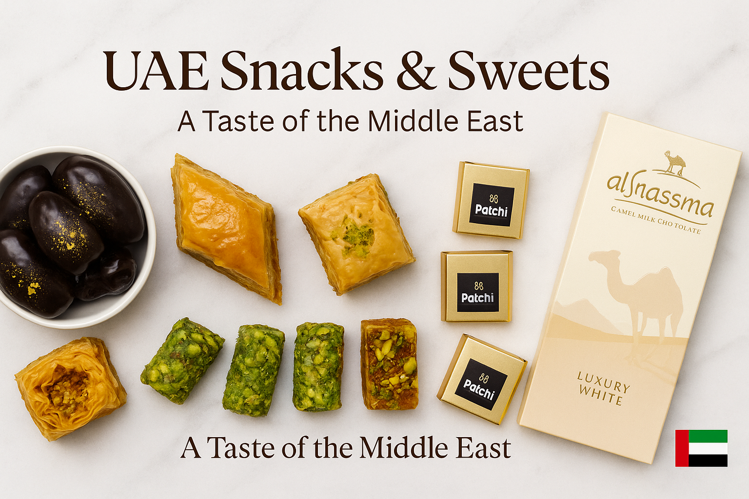 UAE Snacks & Middle Eastern Sweets | Buy Arabic Chocolate, Dates & Treats Online UK