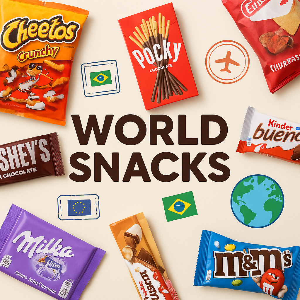 Buy World Snacks Online | American, European, Brazilian & Asian Treats UK