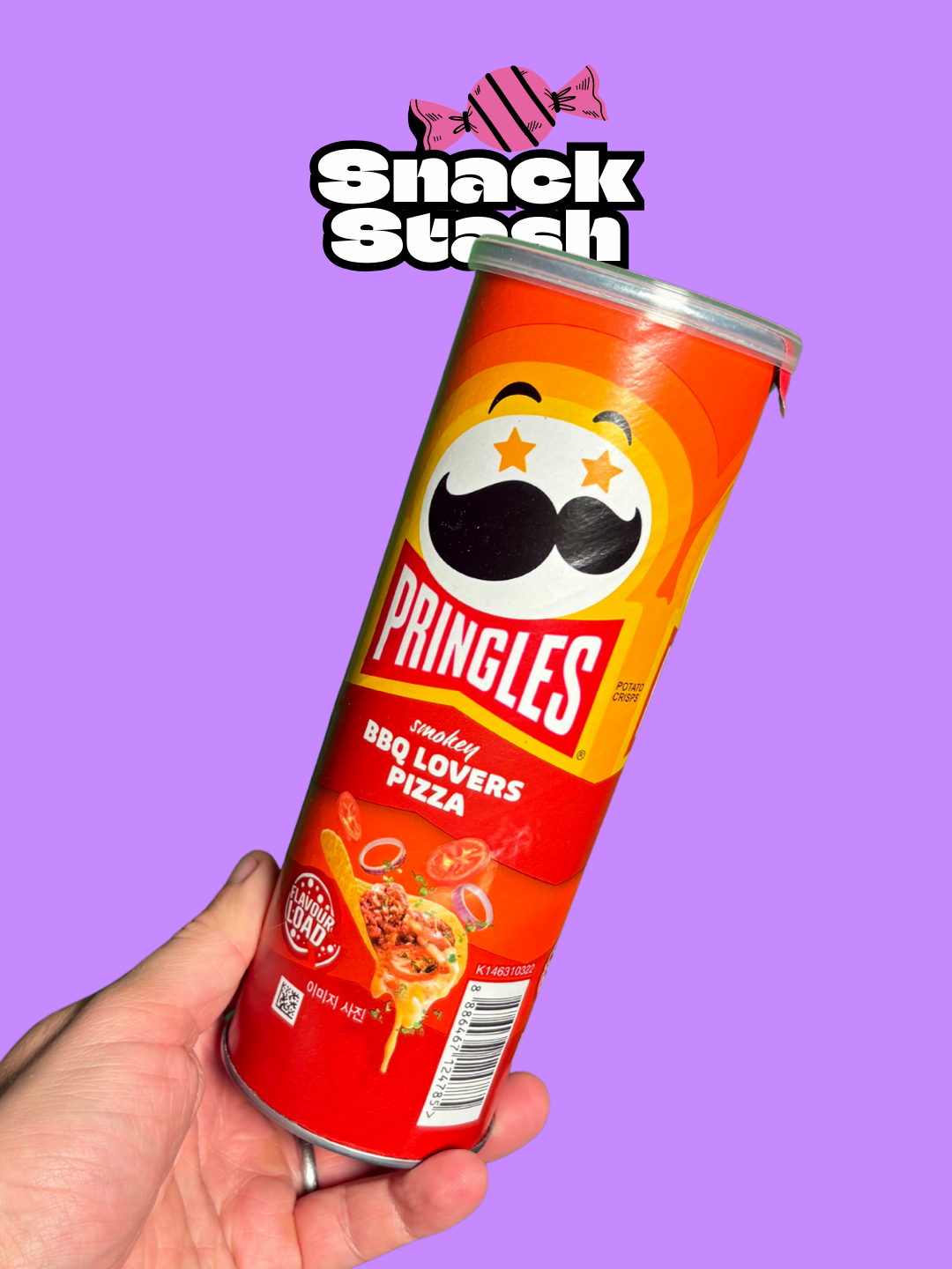 Pringles BBQ Lovers Pizza (South Korea) (102g)