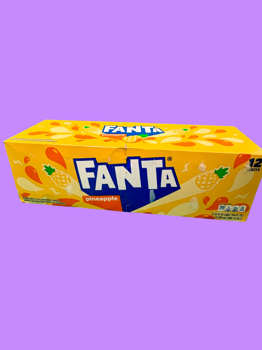 US Fanta Pineapple | Full Box of 12 Cans | Wholesale Import