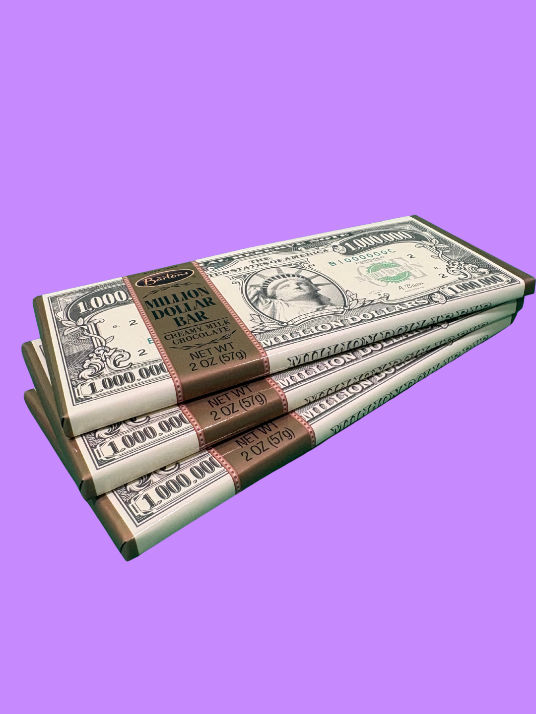 Million Dollar Bar | Bundle of 3 | US Import Chocolate