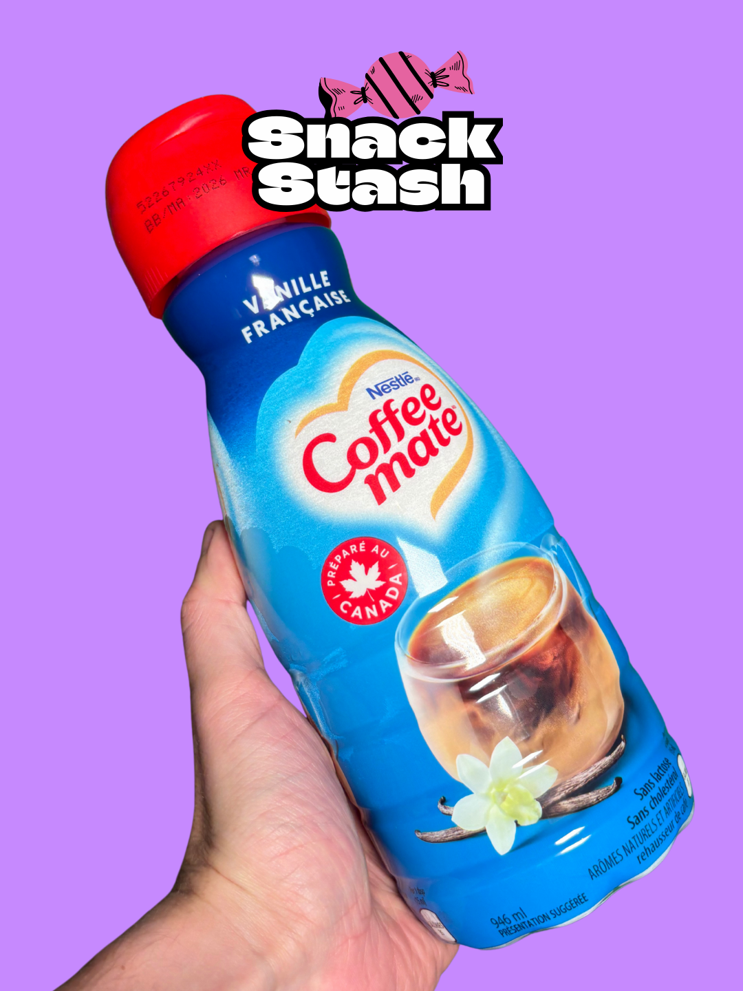 Coffee Mate French Vanilla (946ml, Canada)