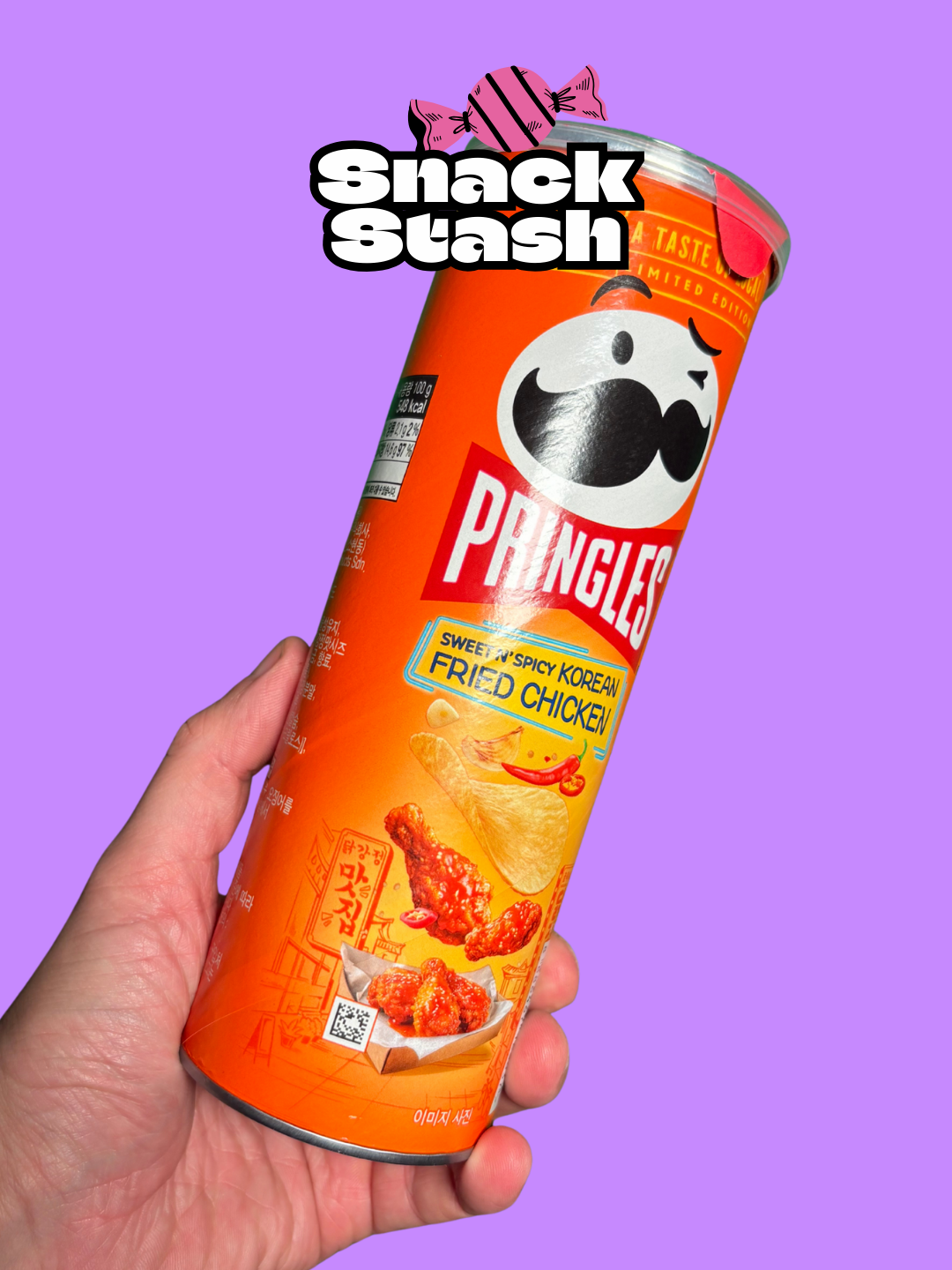 Pringles Sweet & Spicy Korean Fried Chicken (Korea, 102g)