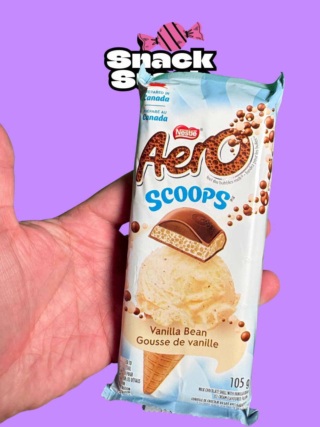 Aero Scoops Vanilla Bean (105g)