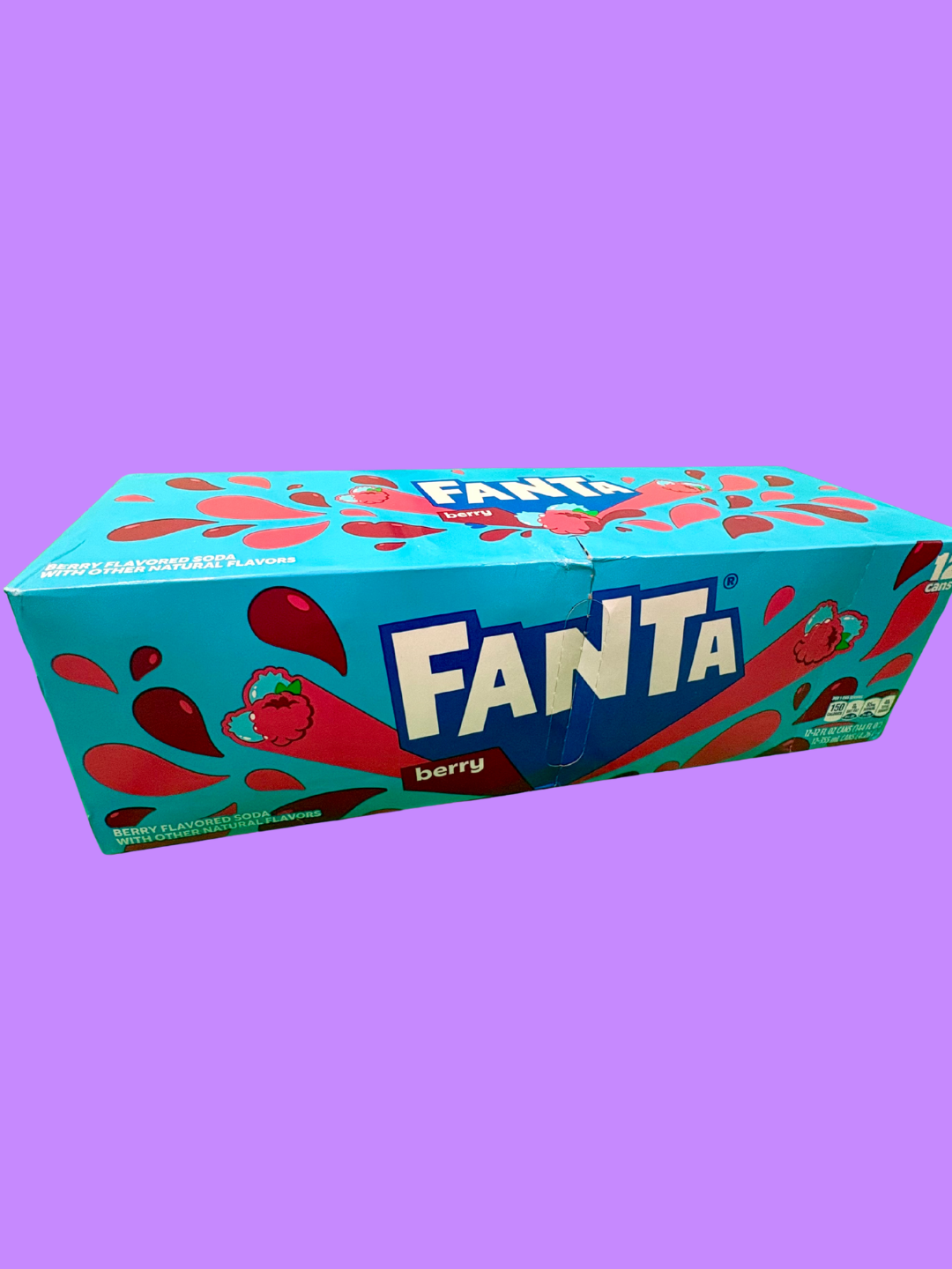 US Fanta Berry | Full Box of 12 Cans | Wholesale Import