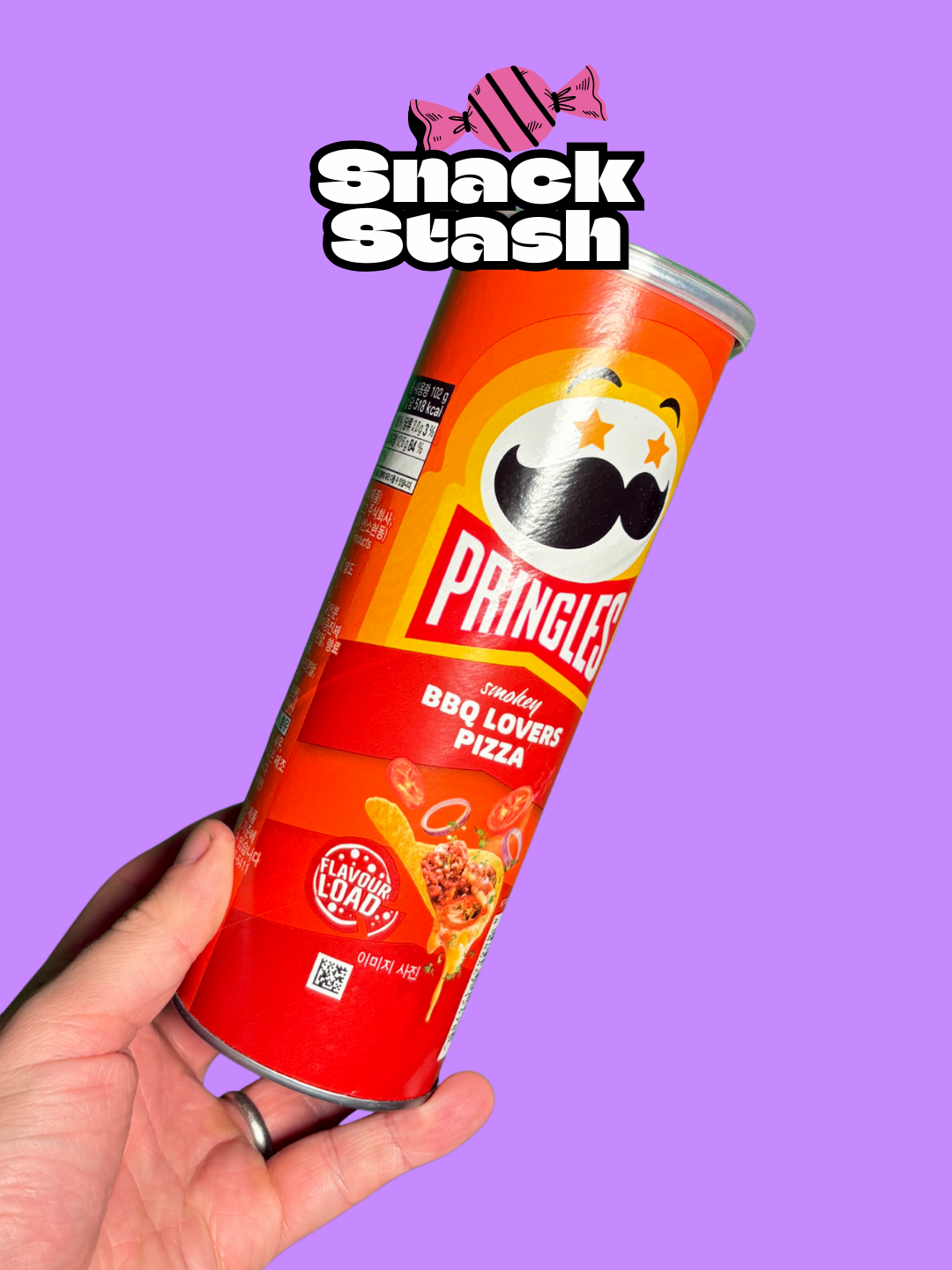 Pringles BBQ Lovers Pizza (South Korea) (102g)
