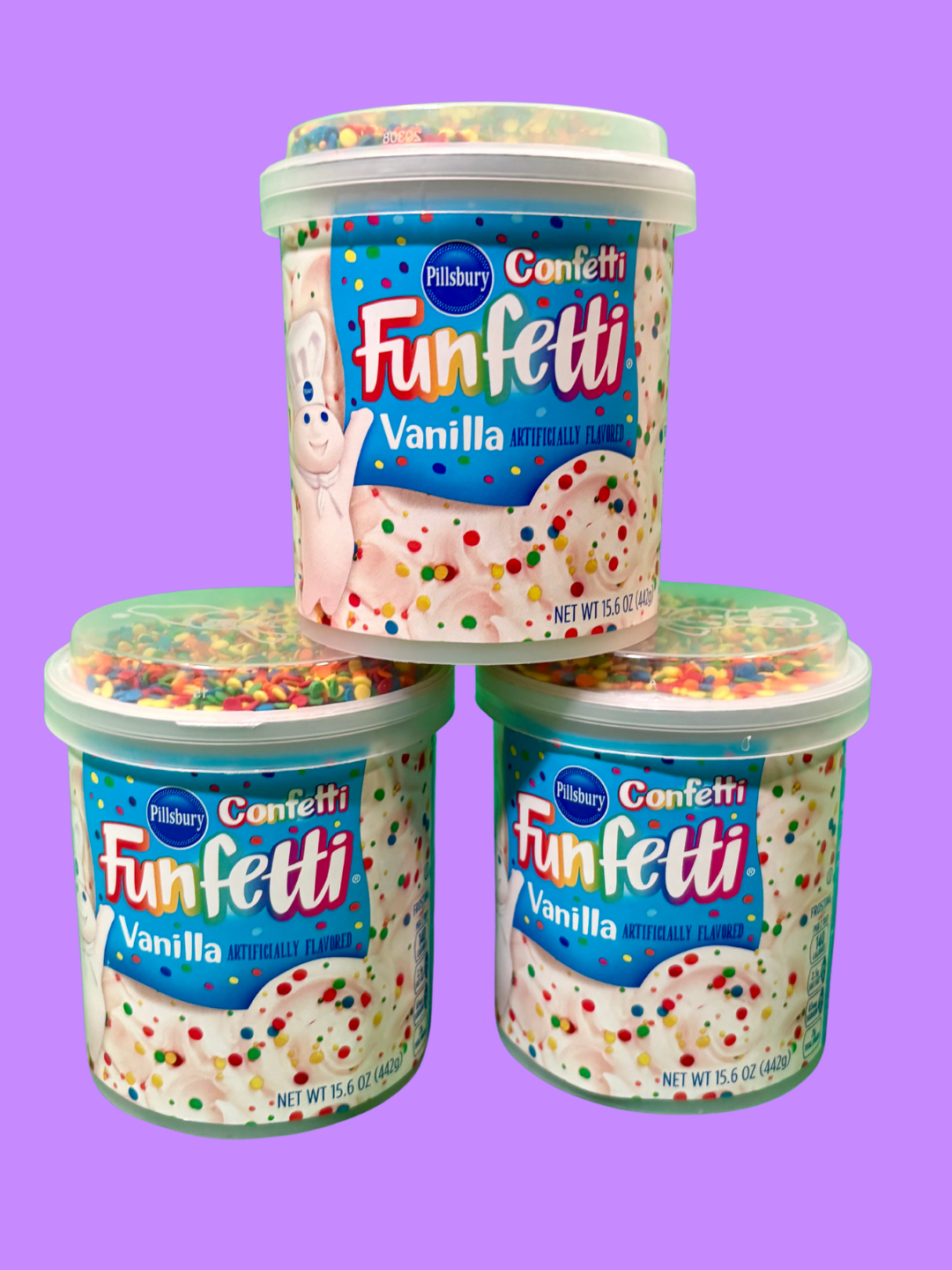 Funfetti Frosting Bundle | 3 Tubs | US Import Baking