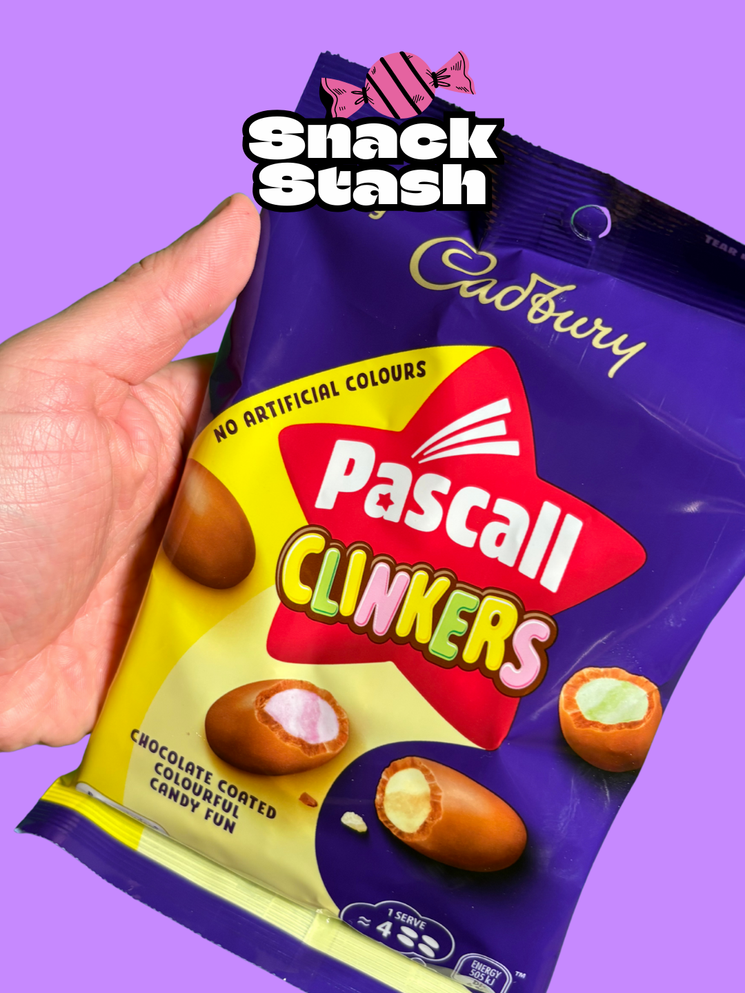 Cadbury Pascall Clinkers (160g) (Australian) Viral Chocolate Candies