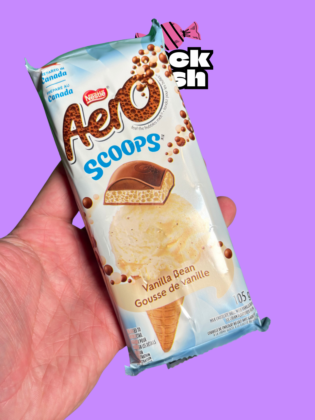 Aero Scoops Vanilla Bean (105g)
