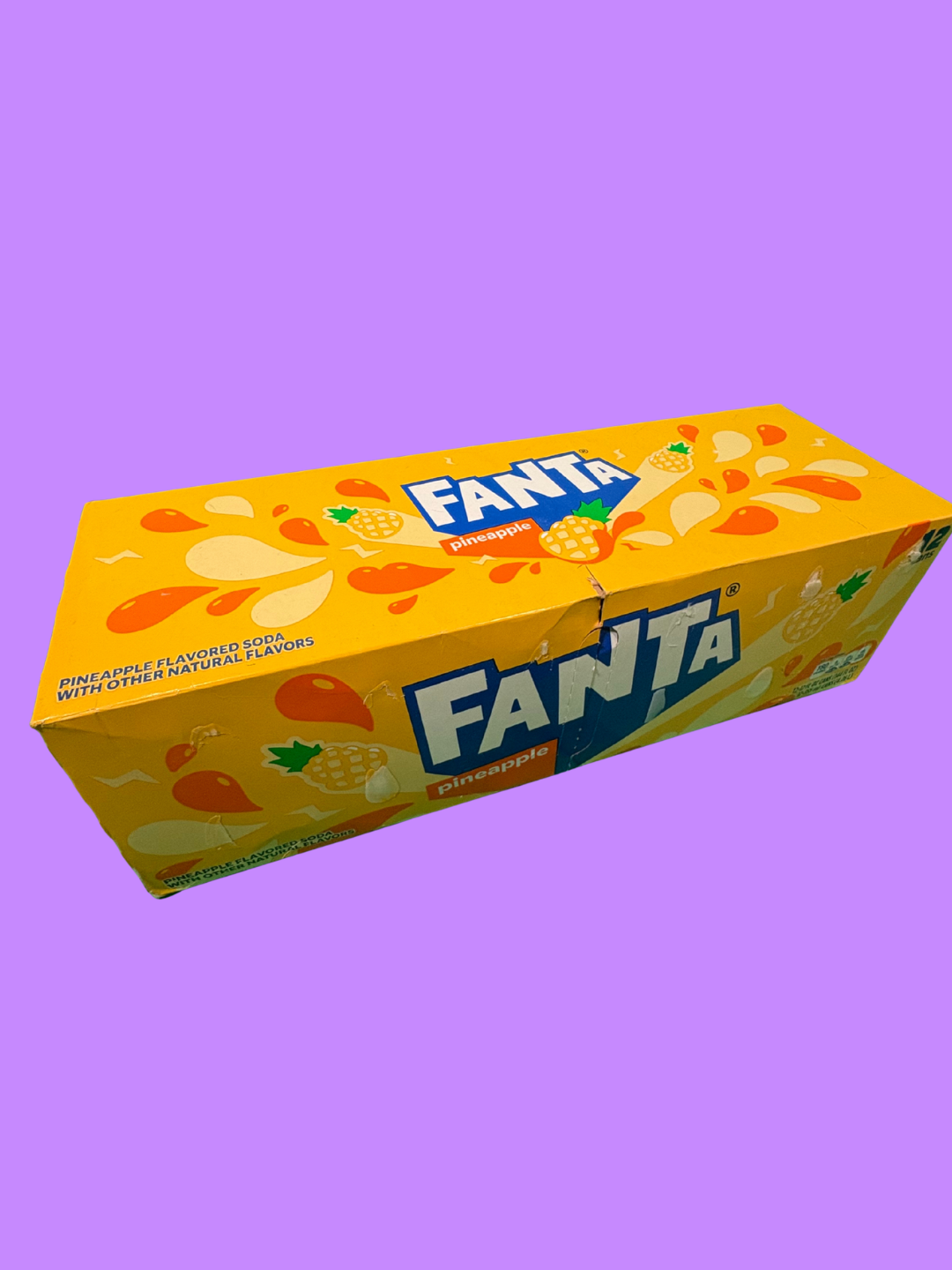 US Fanta Pineapple | Full Box of 12 Cans | Wholesale Import