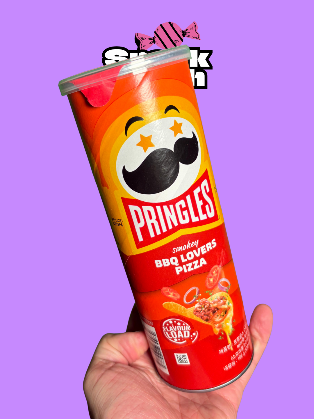 Pringles BBQ Lovers Pizza (South Korea) (102g)