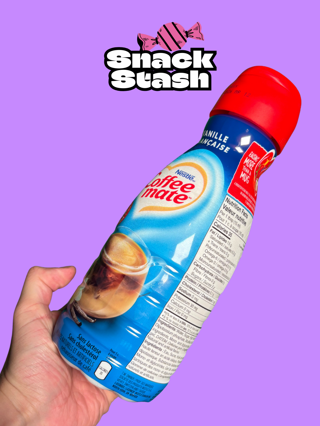 Coffee Mate French Vanilla (946ml, Canada)