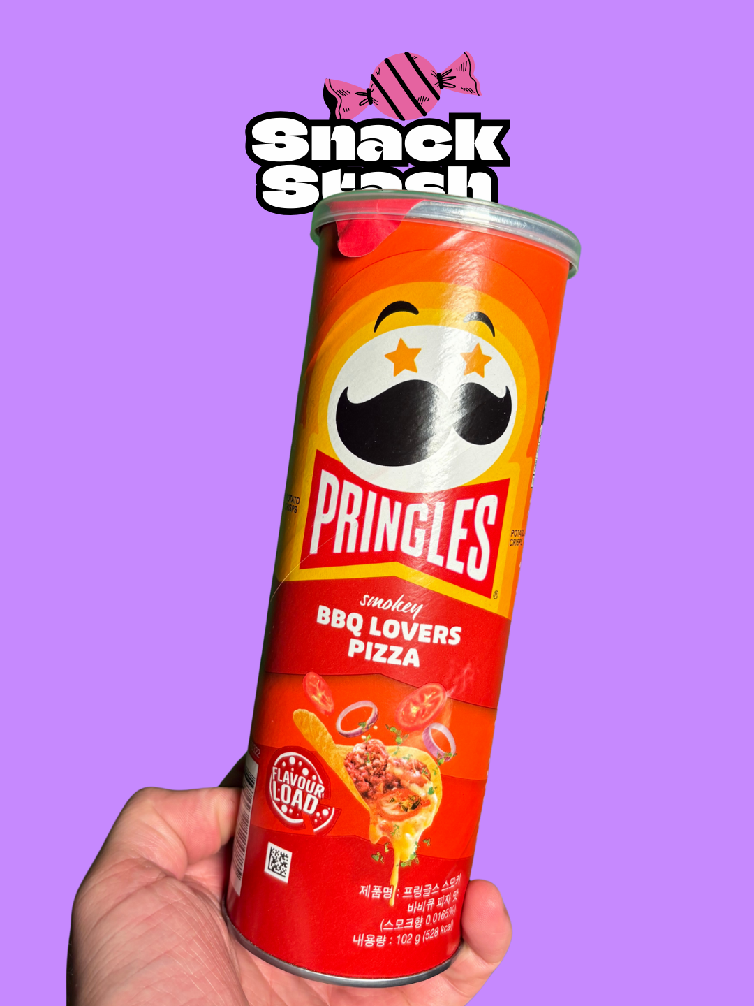 Pringles BBQ Lovers Pizza (South Korea) (102g)