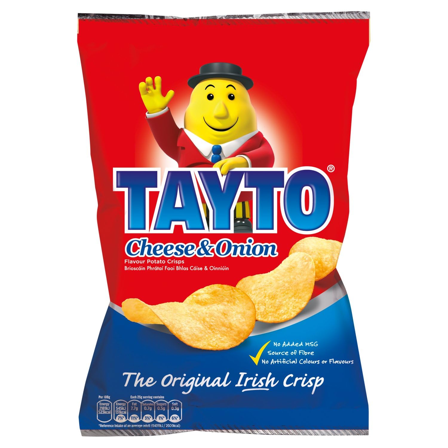 Tayto Cheese and Onion 25g (Ireland)