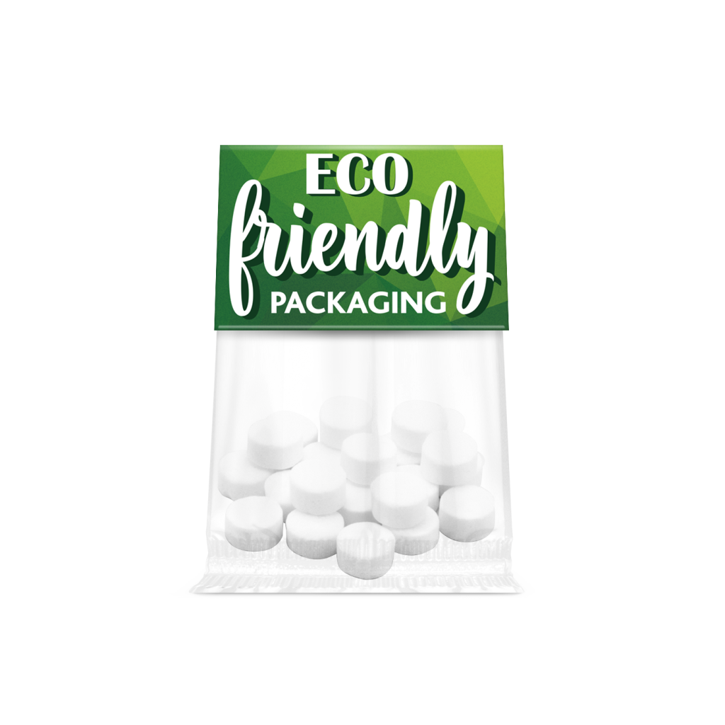 Midi Mints with Custom Printed Header Card