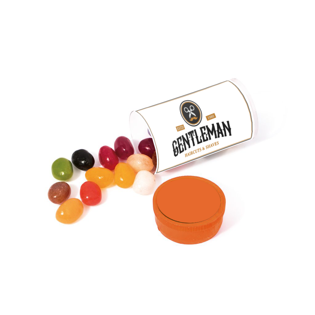 Jelly Bean Factory Mini Tube with Custom Wrapper