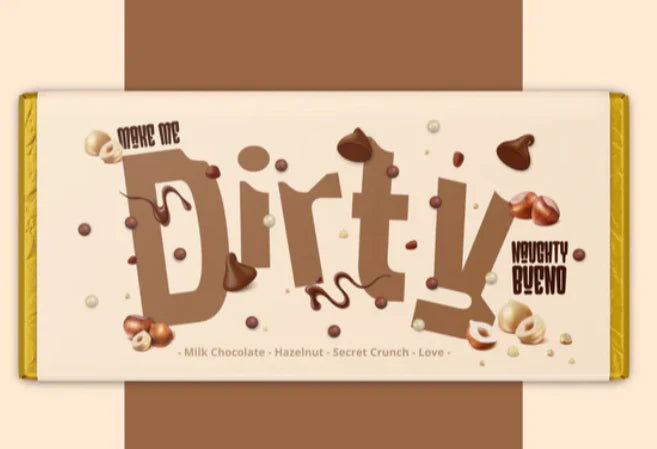 Dirty Chocolate – Naughty Bueno Chocolate Bar (230g)