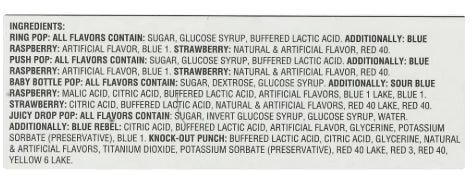 Ring Pop - Bulk Candy Box – 40 Count (737g)