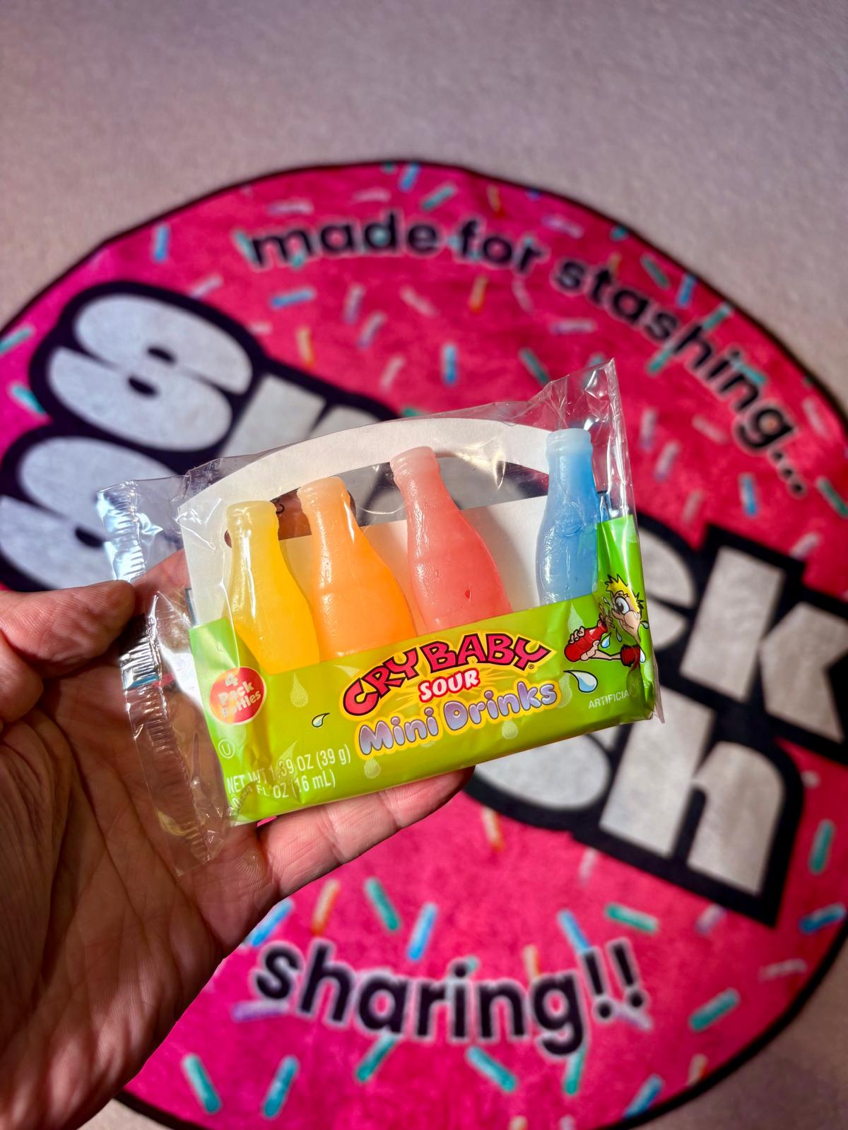 4 Pack Cry Baby Nik L Nip Sour Wax Candies