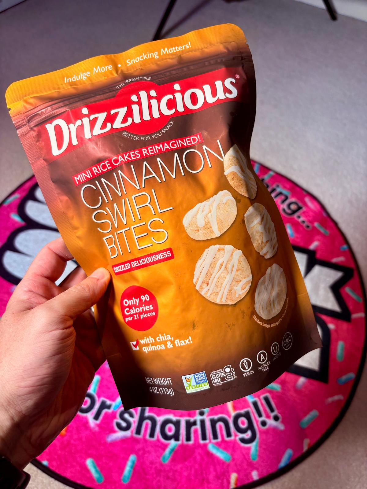 Drizzilicious Cinnamon Swirl Bites