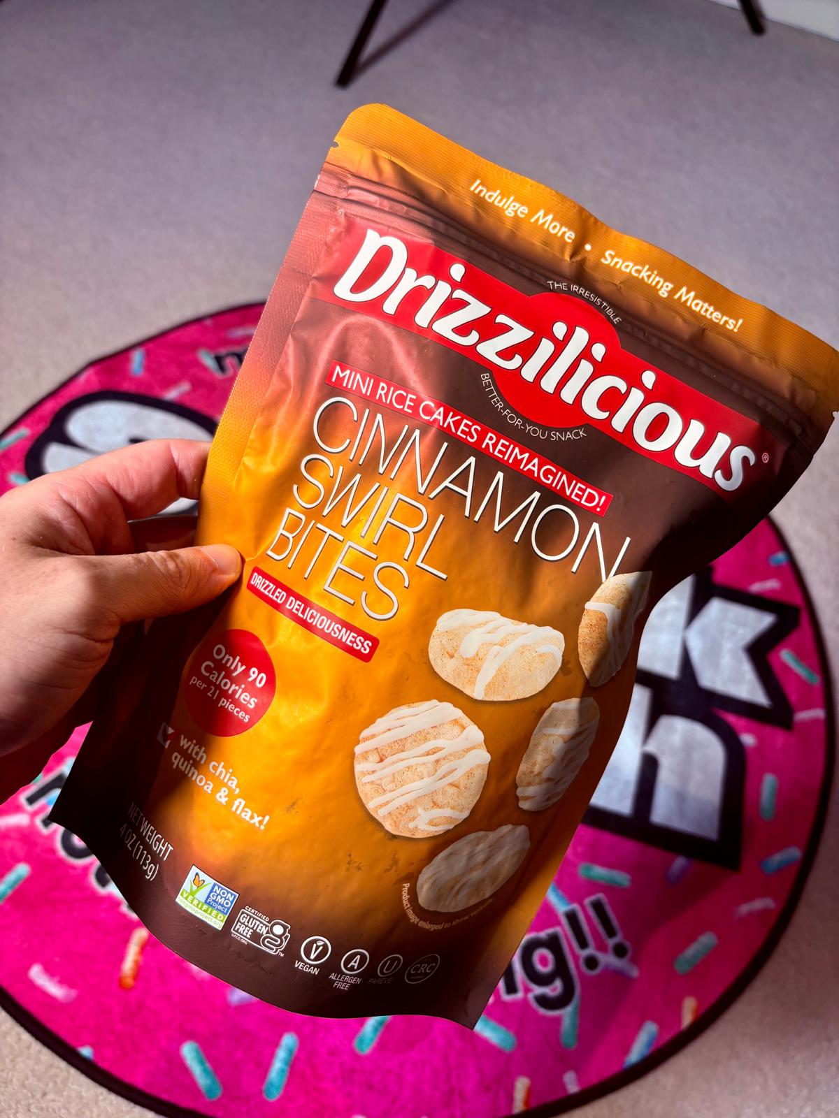 Drizzilicious Cinnamon Swirl Bites