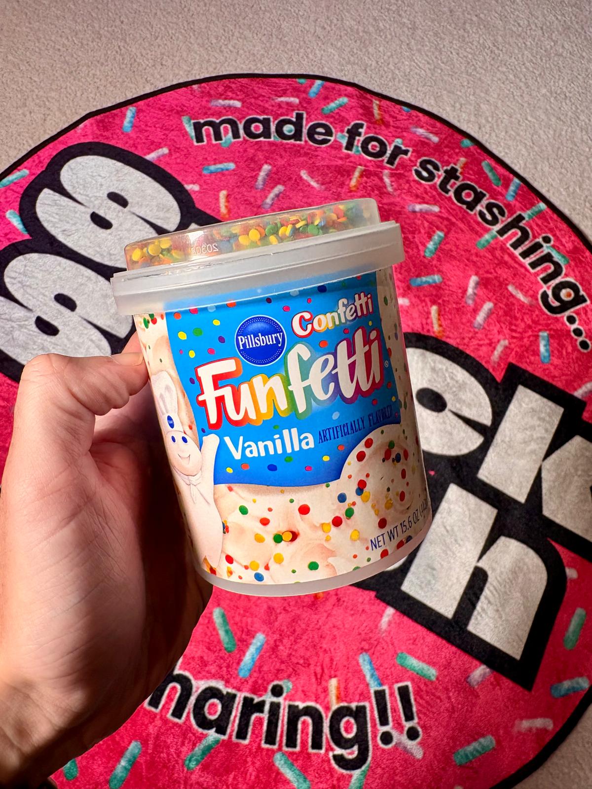 Pillsbury Confetti Vanilla Funfetti Frosting 442g
