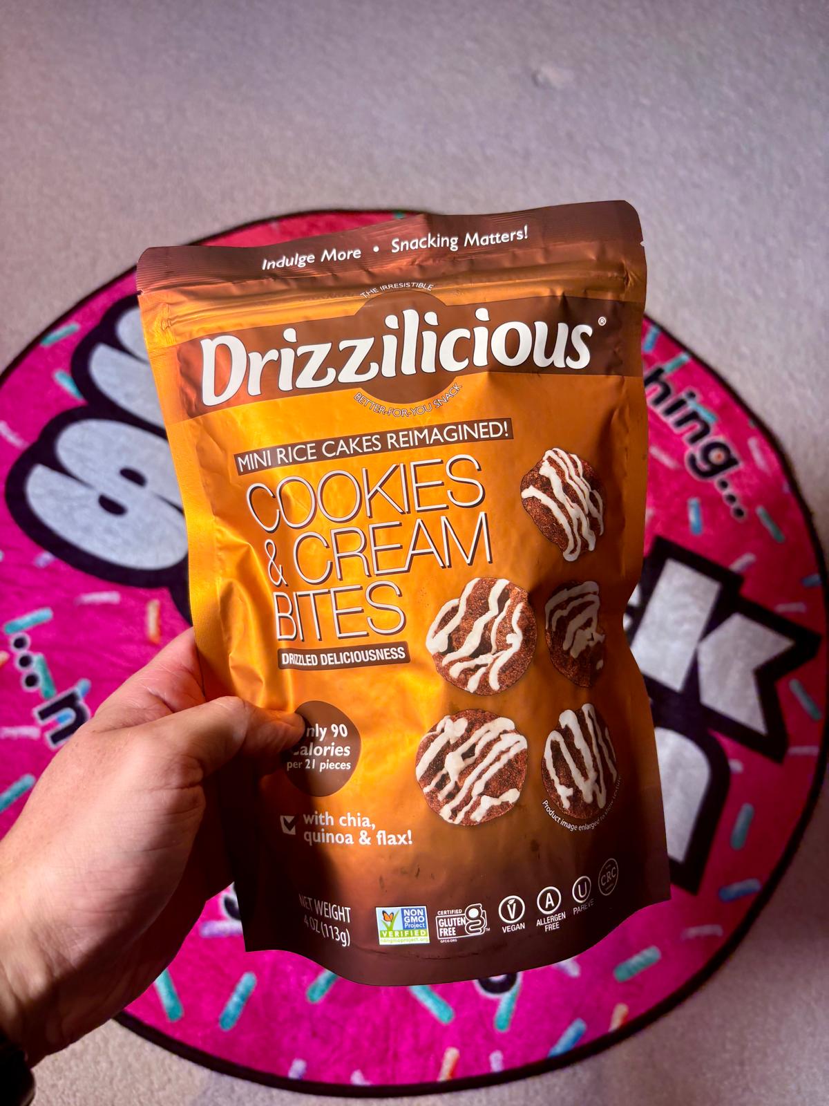 Drizzilicious Cookies & Cream Bites
