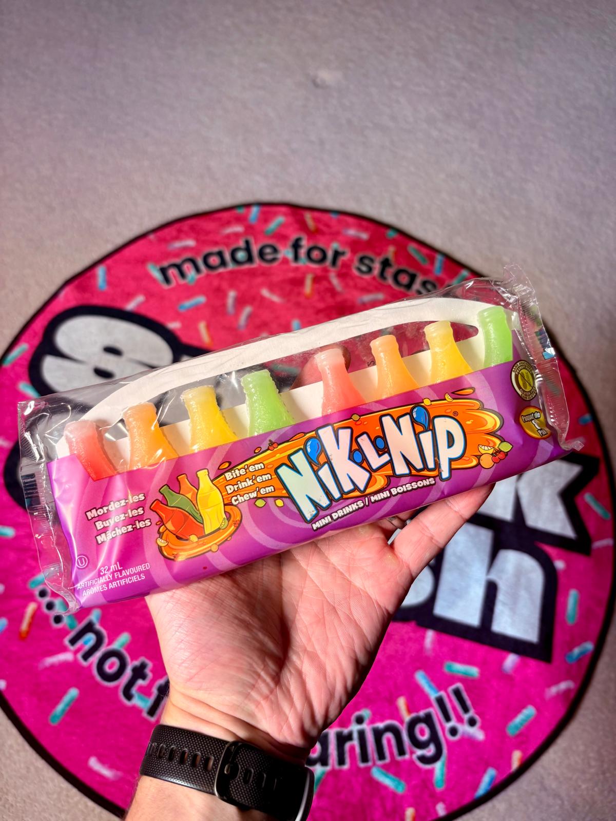 8 Pack Nik-L-Nip Original Wax Bottles