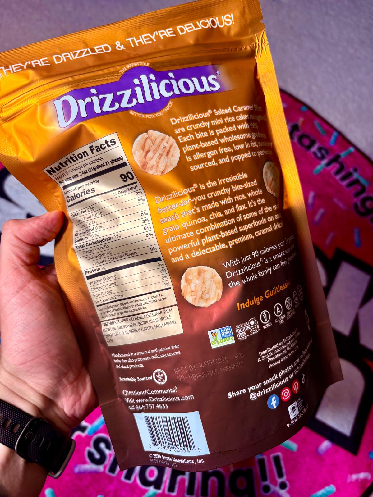 Drizzilicious Salted Caramel Bites