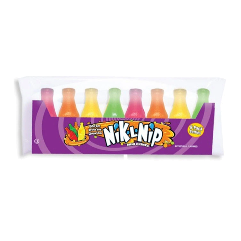 8 Pack Nik-L-Nip Original Wax Bottles